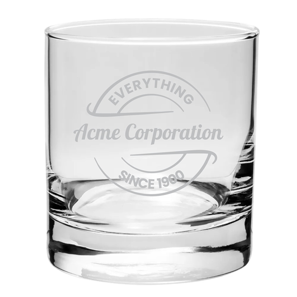 Laser-Engraved-Libbey®-916CD-Heavy-Base-8-oz-Rocks-Old-Fashioned-Glass-GLS007X8OZ Custom Laser Engraved Libbey® 916CD Heavy Base 8 oz. Rocks / Old Fashioned Glass