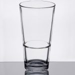 Custom Laser Engraved Libbey® Basics 17.25 oz. Rim Tempered Stackable Mixing Glass - 1