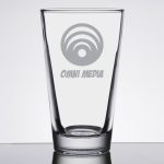 Custom Laser Engraved Libbey® Restaurant Basics 14 oz. Rim Tempered Mixing Glass