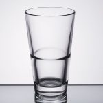 Custom Laser Engraved Libbey® Restaurant Basics 14 oz. Rim Tempered Stackable Mixing Glass