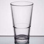Custom Laser Engraved Libbey® Restaurant Basics 16 oz. Rim Tempered Pint Glass - 1