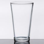 Custom Laser Engraved Libbey® Restaurant Basics 20 oz. Rim Tempered Mixing Glass - 1
