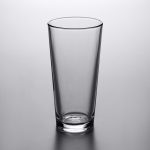 Custom Laser Engraved Libbey® Restaurant Basics 20 oz. Rim Tempered Tall Mixing Glass - 1