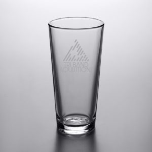 Custom Laser Engraved Libbey® Restaurant Basics 20 oz. Rim Tempered Tall Mixing Glass