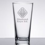 Custom Laser Engraved Libbey® Restaurant Basics 22 oz. Rim Tempered Mixing Glass