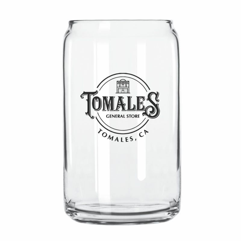 Custom Libbey Beer Can Glass - 2