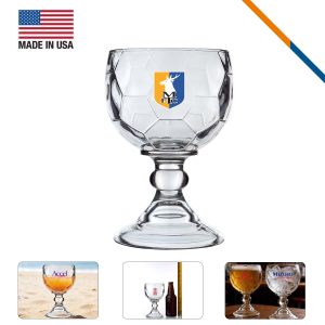 Custom Libbey CupBlast Soccer Chalice - 21 OZ.