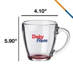 Custom Libbey Kacey Tapered Coffee Mugs - 15.5 Oz. - 3