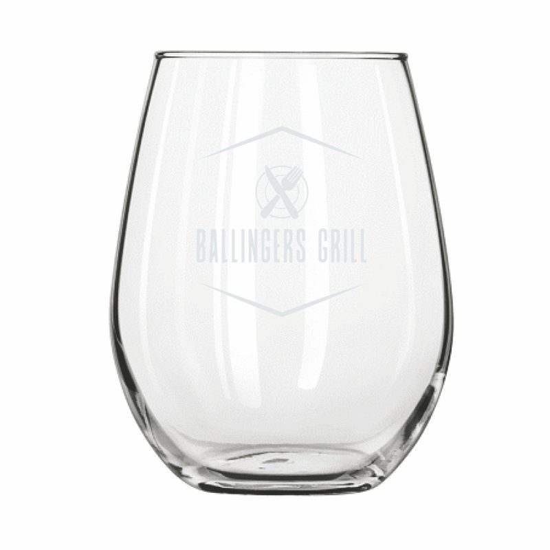 Custom Libbey Stemless Wine Taster