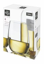 Custom Libbey Vina Stemless White Wine Glass