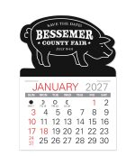 Custom Pig Shape Value Stick Adhesive Calendar - 4