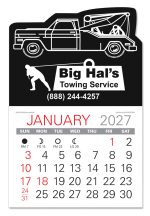 Custom Tow-Truck Shape Value Stick Adhesive Calendar - 4