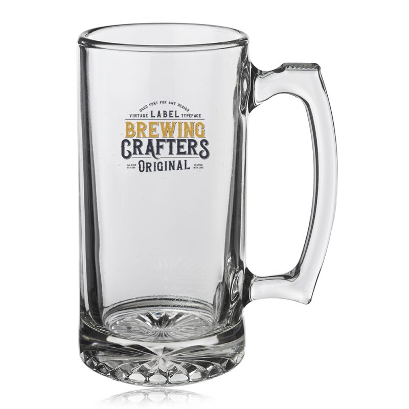 Custom USA Made 12oz Libbey Beer Mug - 8