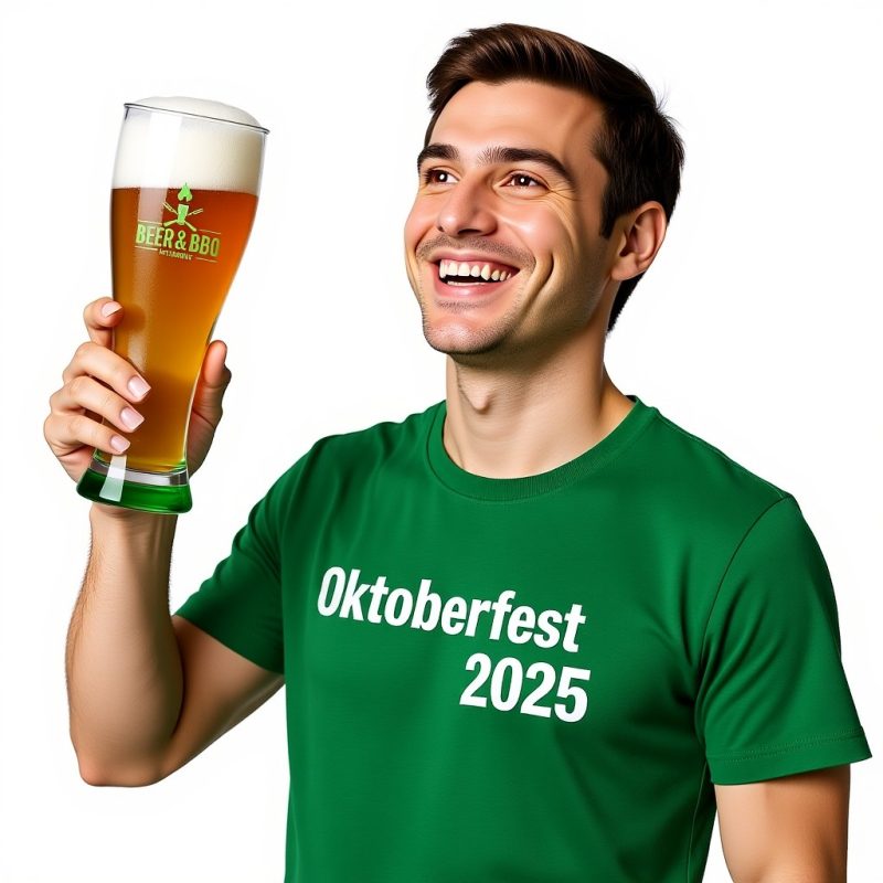 Custom USA Made Giant Pilsner 23oz Libbey Beer Glass
