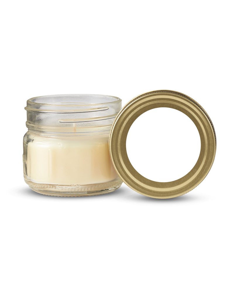 Custom USA Made Glass Jar Candle Set - 4