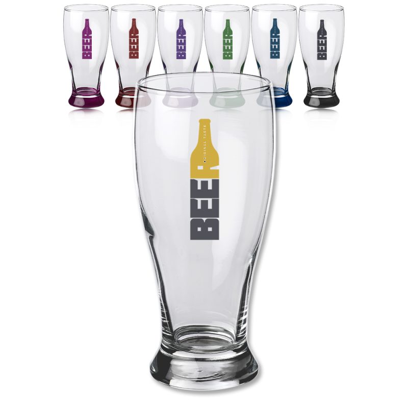 Custom USA Made Pilsner 19oz Libbey Beer Glass - 8