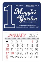 Custom Value Stick Calendar - #1 Shape - 2