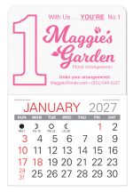 Custom Value Stick Calendar - #1 Shape - 5