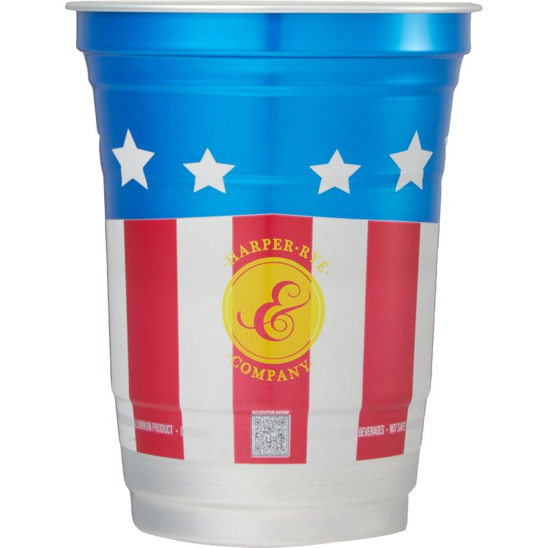 Custom Top Cup America 250th Aluminum Cup 16oz - 9