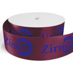Custom 3" Badge Satin Ribbon - 100yrd Roll - Brilliance - Matte Finish - 2