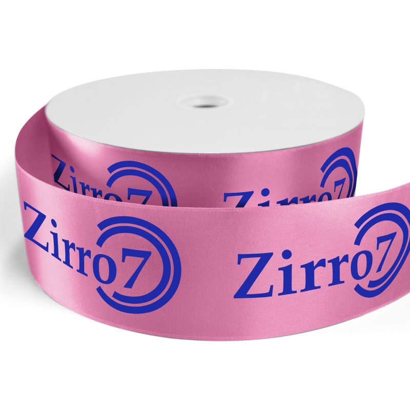 Custom 3" Badge Satin Ribbon - 100yrd Roll - Brilliance - Matte Finish - 6
