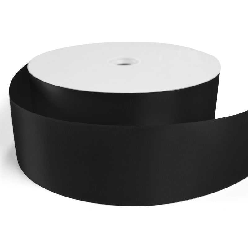 Custom 3" Badge Satin Ribbon - 25yrd Roll - Brilliance - Matte Finish - 5