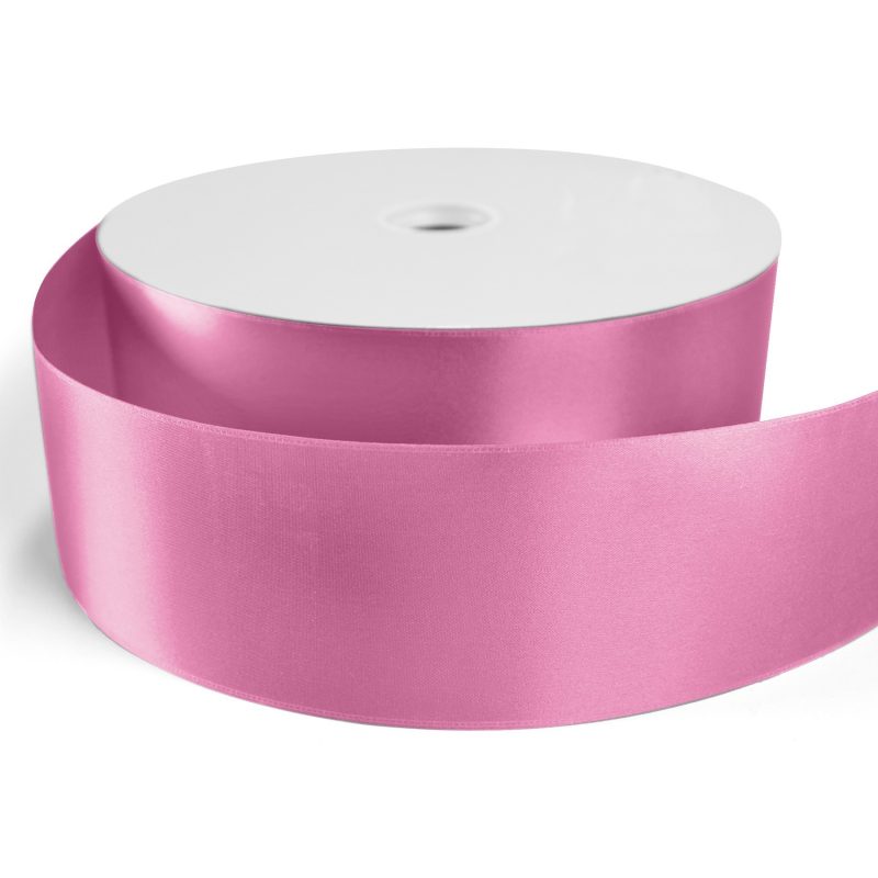 Custom 3" Badge Satin Ribbon - 25yrd Roll - Brilliance - Matte Finish - 7