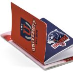 Custom 3.5" x 5" Full Color Commuter Sticker Journal - 1
