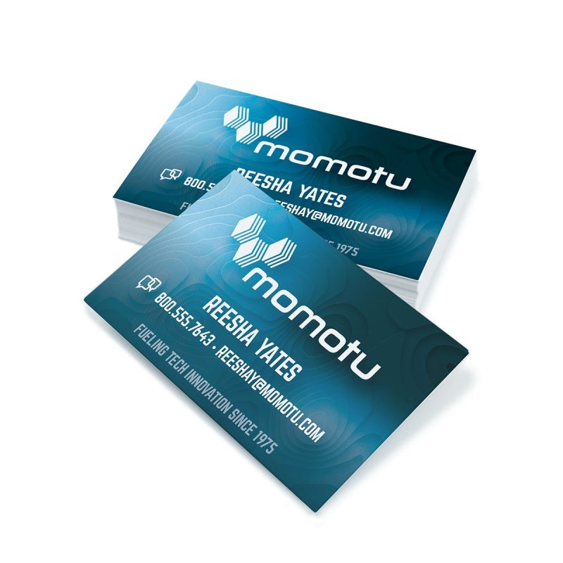 Custom Business Cards-Gloss Finish - 1