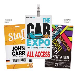 Custom Digital Event/ID Badge 3x5"