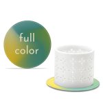 Custom Full Color Classic Round Leather Coasters