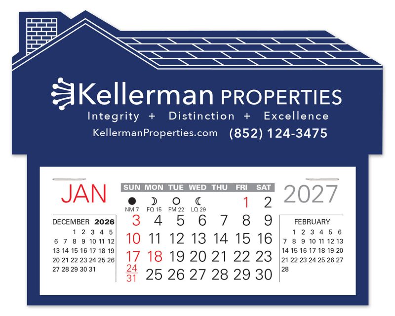 Custom House Easy Stick Calendar - 1