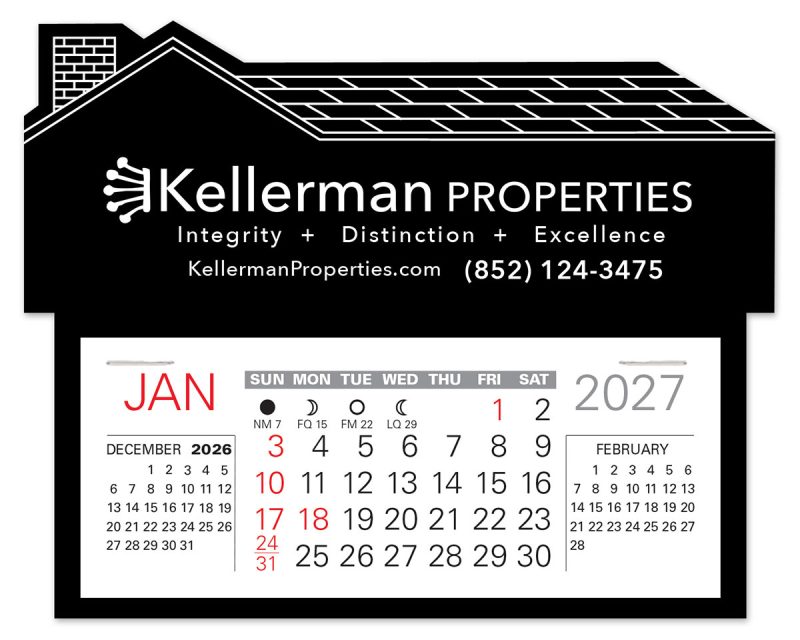 Custom House Easy Stick Calendar - 5