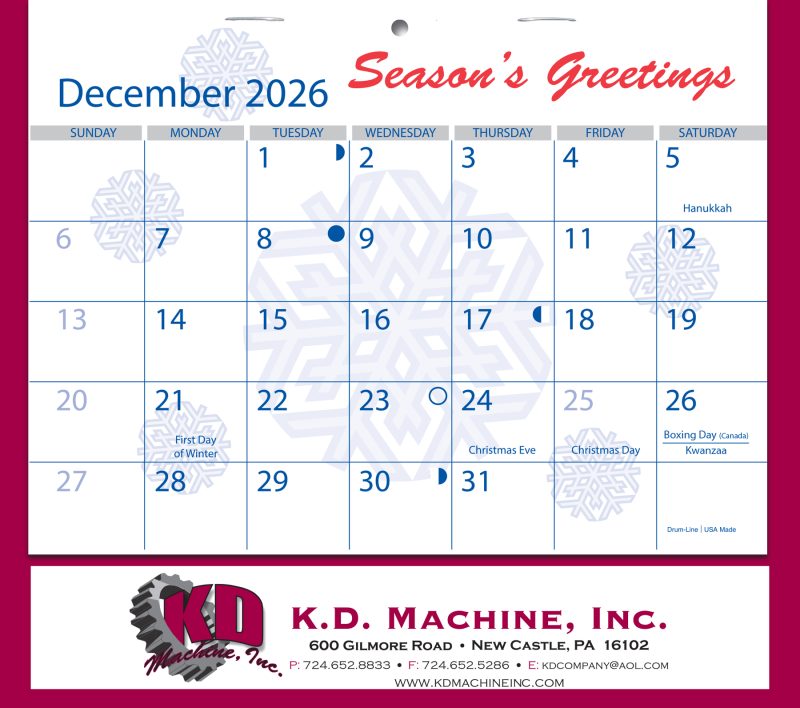 Custom Mini Single Custom Photo Calendar - 1