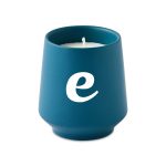 Custom Modern Sprout Rooted Candle - Blue-Basil