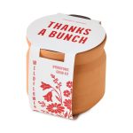 Custom Modern Sprout Tiny Terracotta Thank You - Terracotta - 7