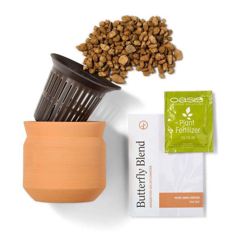 Custom Modern Sprout Tiny Terracotta Thank You - Terracotta - 9