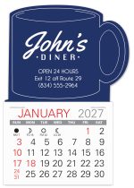 Custom Mug Shape Easy Stick Calendar - 1