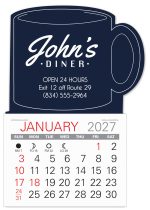Custom Mug Shape Easy Stick Calendar - 2