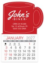 Custom Mug Shape Easy Stick Calendar - 3