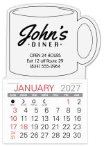 Custom Mug Shape Easy Stick Calendar - 4