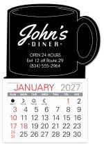 Custom Mug Shape Easy Stick Calendar - 5