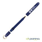 Custom Pokka® Pocket Pen w/Dock & Gold Keyring - 2