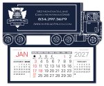 Custom Semi Truck Easy Stick Calendar - 1
