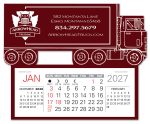 Custom Semi Truck Easy Stick Calendar - 2
