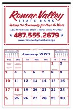 Custom Skinner & Kennedy® Apron Style Calendar - 2