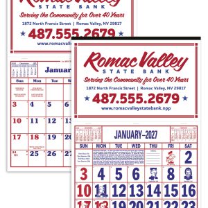 Custom Skinner & Kennedy® Apron Style Calendar