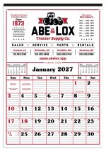 Custom Skinner & Kennedy® Commercial 12-Sheet Calendar - 1