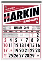 Custom Skinner & Kennedy® Commercial 12-Sheet Calendar - 1