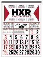 Custom Skinner & Kennedy® Commercial 12-Sheet Calendar - 1